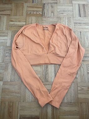 Scarlett Plunge Seamless Long Sleeve